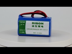 NMC Batería cilíndrica de iones de litio 10.8V 2.6Ah 2C Batería de descarga para LED Lig de emergencia