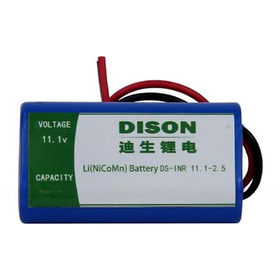 NMC Batería de iones de litio cilíndrica de 10.8V 2.6Ah 2C con velocidad de descarga