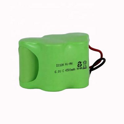 4500mah Capacidad NiMh HRH26/51 6v C Batería recargable para iluminación de emergencia