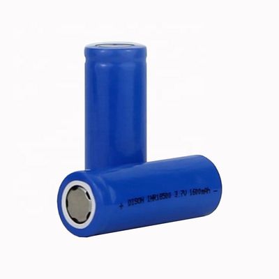 INR18500 3.7V 1.6Ah NMC Batería de iones de litio Li NiCoMh con autoprotección PTC,CID