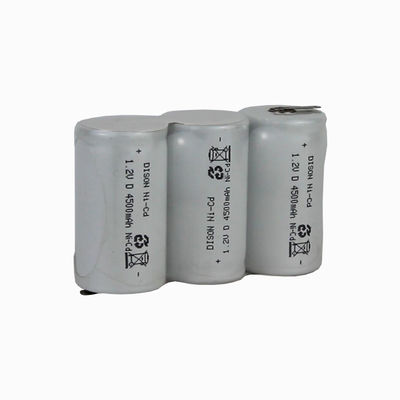 -40C Baja temperatura recargable NiCd D KRH33/62 3.6V 4.5Ah Batería para iluminación de emergencia