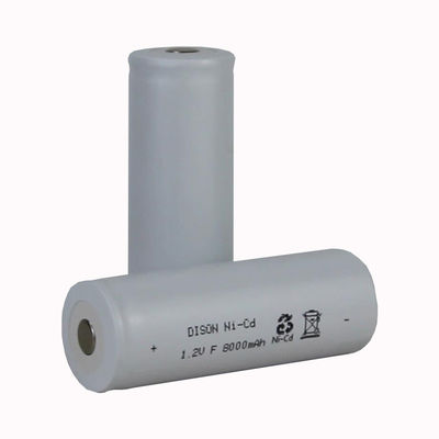 Celdas de batería de baja temperatura NiCd recargable KRH33/91 F 1.2V 7Ah -40C