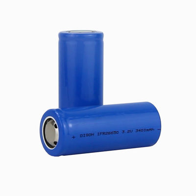 LiFePo4 32700 3.2V 6000mAh LFP Batería de iones de litio cilíndrica con autoprotección PTC CID