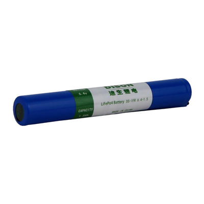 IFR18650 6.4v 1500mah Pack de batería Lifepo4 personalizado para iluminación de emergencia